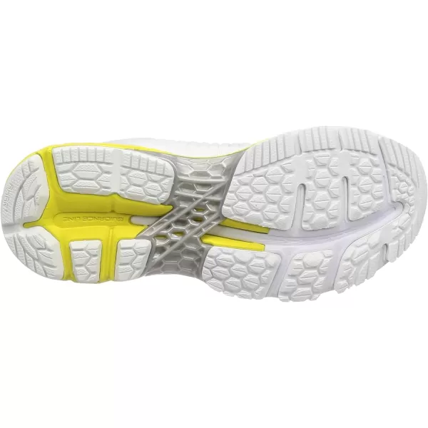 imageASICS Womens GelKayano 25 Running ShoesWhite White Lemon Spark 101