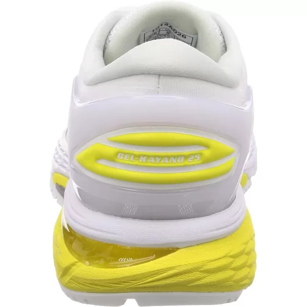 imageASICS Womens GelKayano 25 Running ShoesWhite White Lemon Spark 101