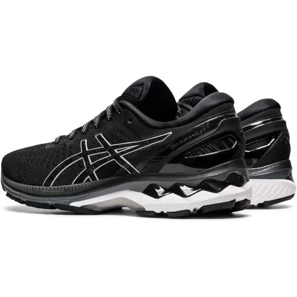 imageASICS Womens GelKayano 27 Running ShoesBlackPure Silver