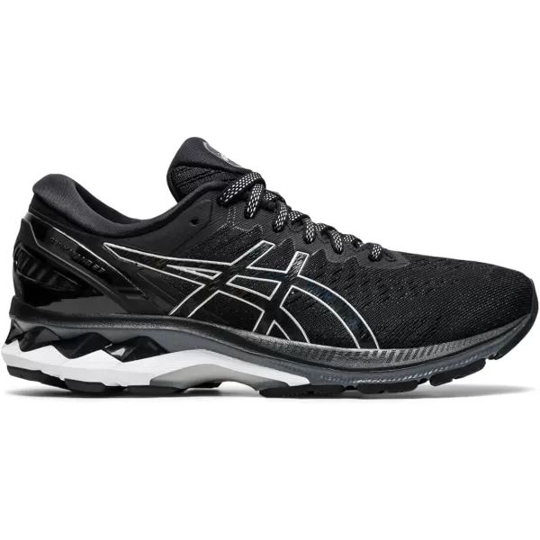 imageASICS Womens GelKayano 27 Running ShoesBlackPure Silver
