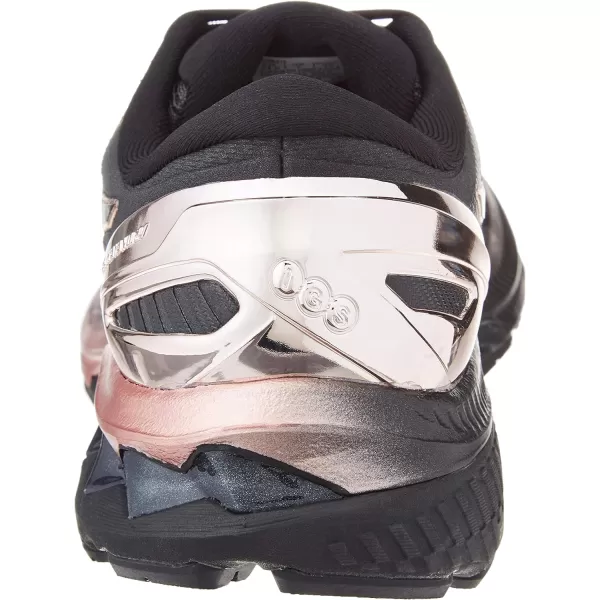 imageASICS Womens GelKayano 27 Running ShoesBlackRose Gold