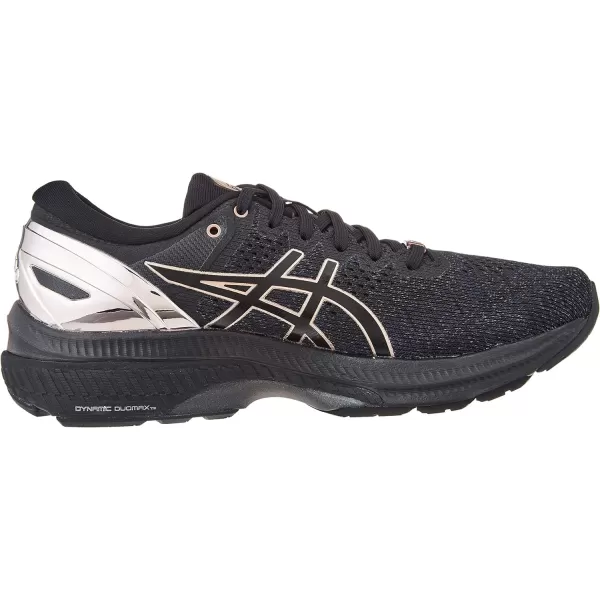 imageASICS Womens GelKayano 27 Running ShoesBlackRose Gold