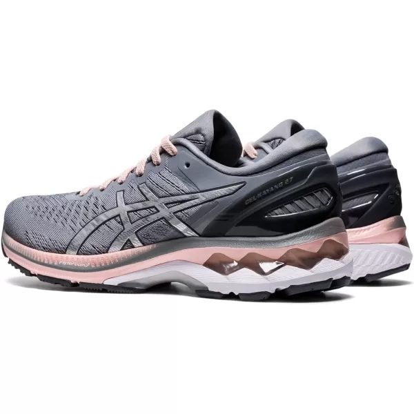 imageASICS Womens GelKayano 27 Running ShoesSheet RockPure Silver