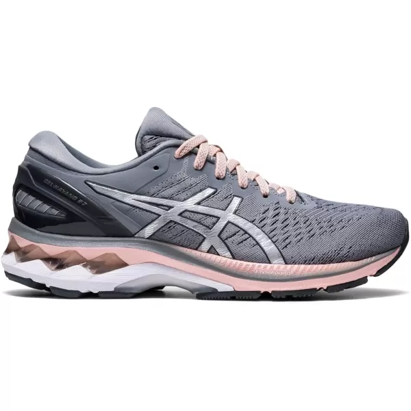 imageASICS Womens GelKayano 27 Running ShoesSheet RockPure Silver