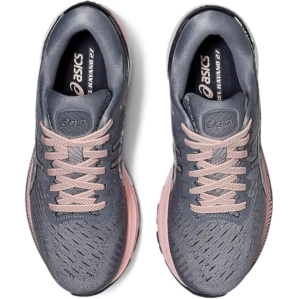 imageASICS Womens GelKayano 27 Running ShoesSheet RockPure Silver