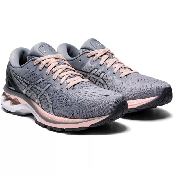 imageASICS Womens GelKayano 27 Running ShoesSheet RockPure Silver