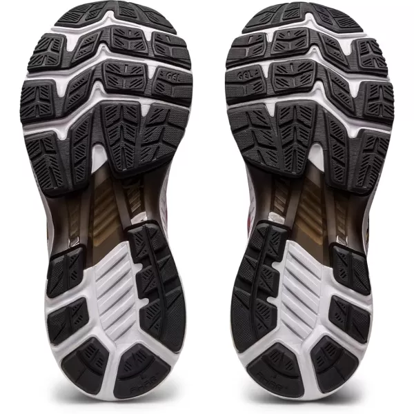 imageASICS Womens GelKayano 27 Running ShoesWhitePure Gold