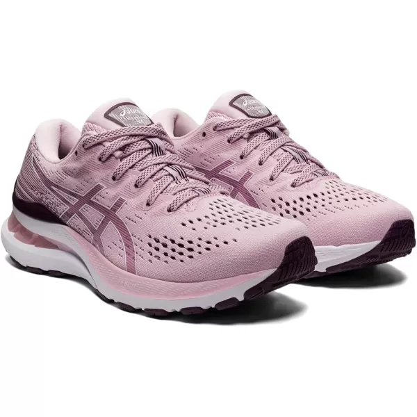 imageASICS Womens GelKayano 28 Running ShoesBarely RoseWhite