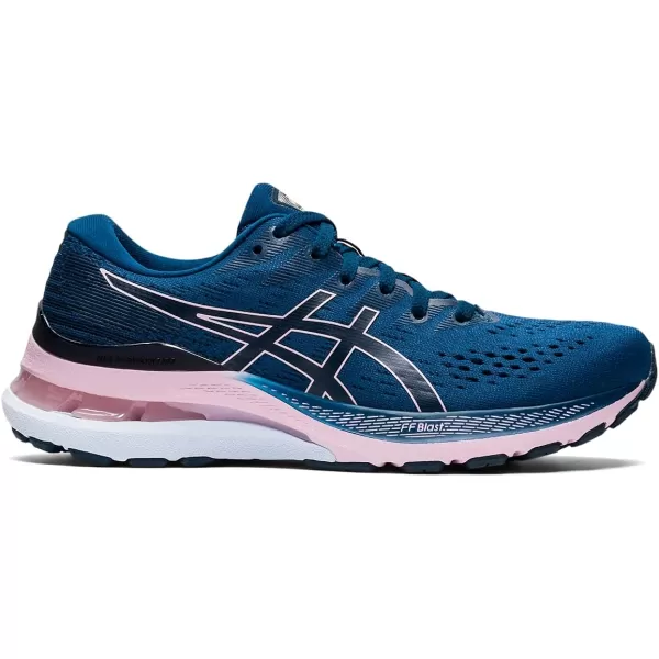 imageASICS Womens GelKayano 28 Running ShoesMako BlueBarely Rose