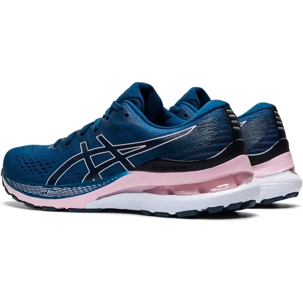 imageASICS Womens GelKayano 28 Running ShoesMako BlueBarely Rose
