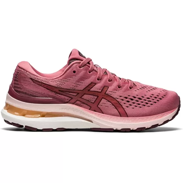 imageASICS Womens GelKayano 28 Running ShoesSmokey RoseDeep Mars