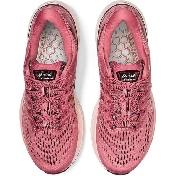 imageASICS Womens GelKayano 28 Running ShoesSmokey RoseDeep Mars