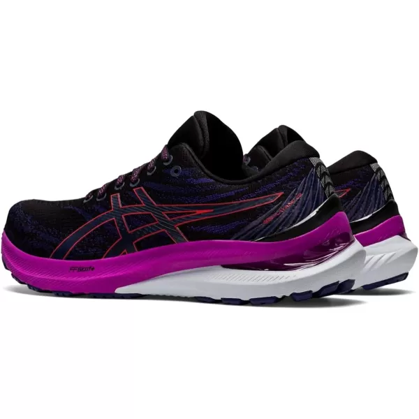 imageASICS Womens GelKayano 29 Running ShoesBlackRed Alert