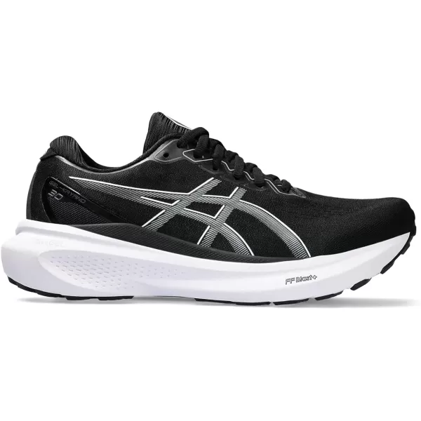 imageASICS Womens GelKayano 30 Running ShoesBlackSheet Rock