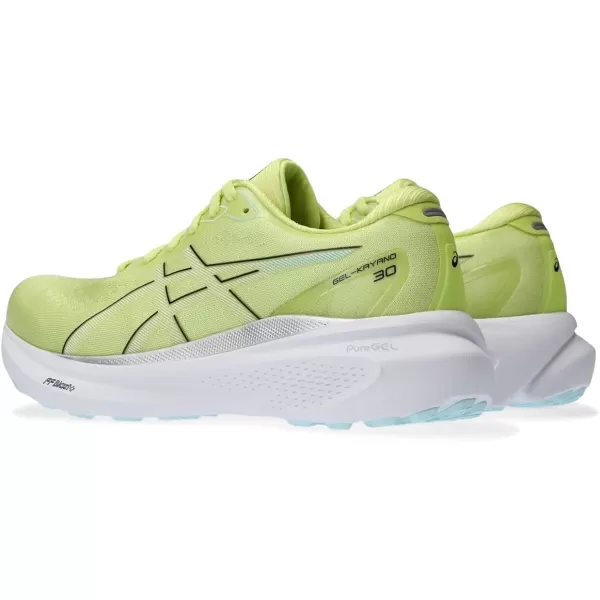 imageASICS Womens GelKayano 30 Running ShoesGlow YellowWhite