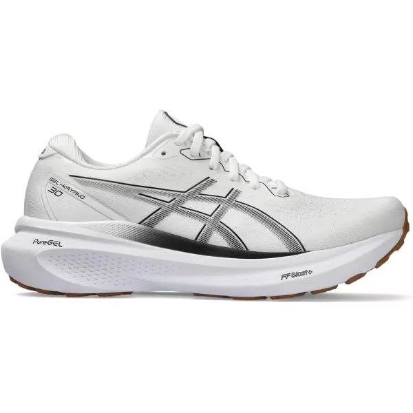 imageASICS Womens GelKayano 30 Running ShoesWhiteBlack