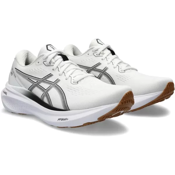 imageASICS Womens GelKayano 30 Running ShoesWhiteBlack
