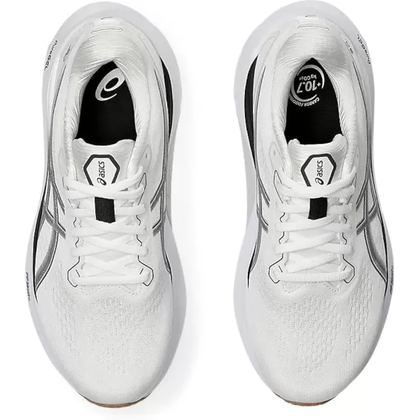 imageASICS Womens GelKayano 30 Running ShoesWhiteBlack