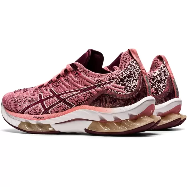 imageASICS Womens GelKinsei Blast Running ShoesSmokey RoseDeep Mars