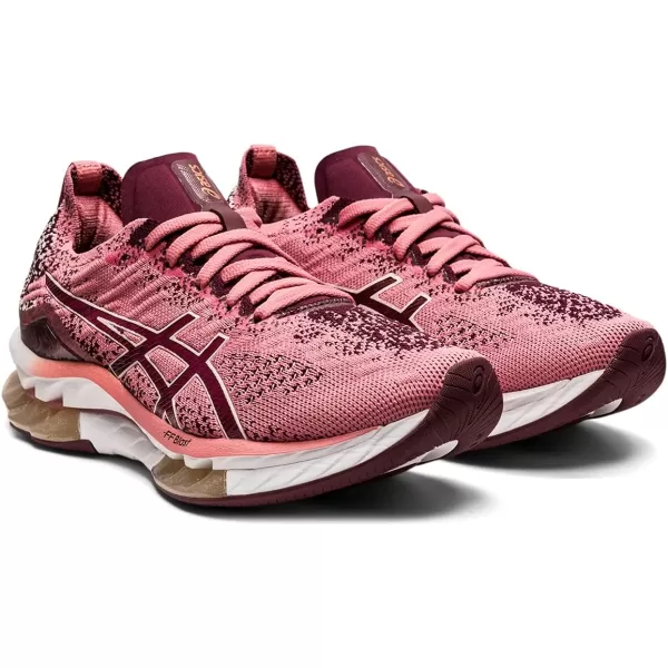 imageASICS Womens GelKinsei Blast Running ShoesSmokey RoseDeep Mars