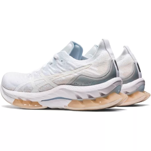 imageASICS Womens GelKinsei Blast Running ShoesWhiteMineral Beige