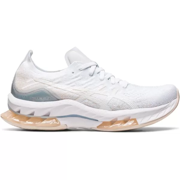 imageASICS Womens GelKinsei Blast Running ShoesWhiteMineral Beige