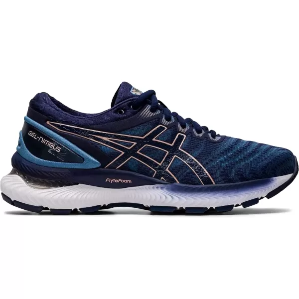 imageASICS Womens GelNimbus 22 LiteShow Running ShoesGrey FlossPeacoat