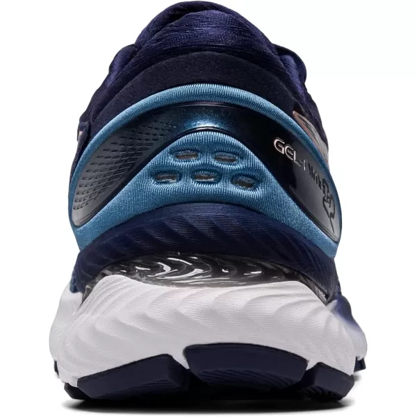 imageASICS Womens GelNimbus 22 LiteShow Running ShoesGrey FlossPeacoat