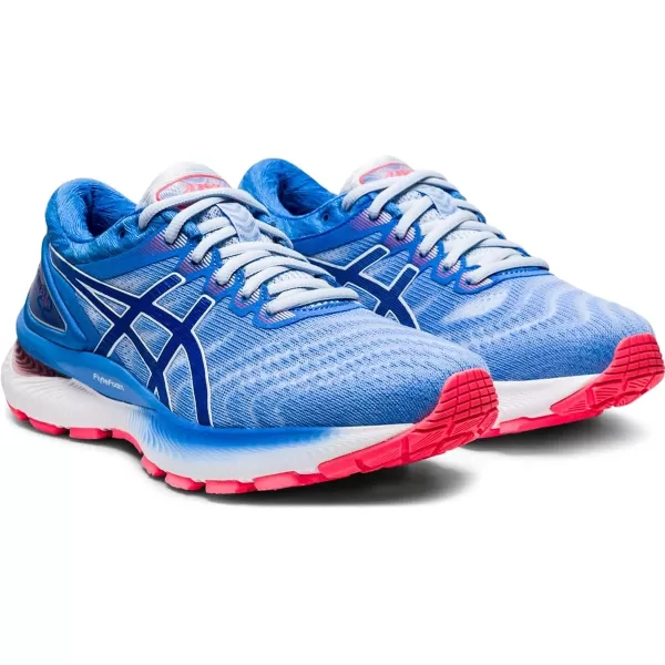 imageASICS Womens GelNimbus 22 LiteShow Running ShoesSoft SkyTuna Blue