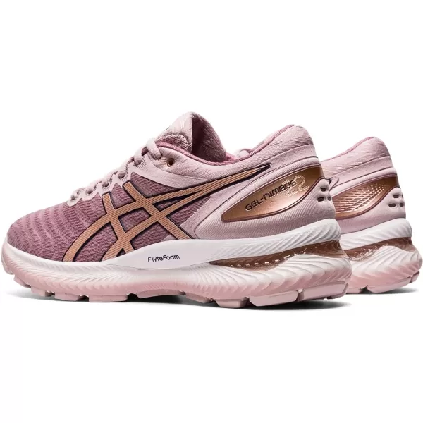 imageASICS Womens GelNimbus 22 LiteShow Running ShoesWatershed RoseRose Gold