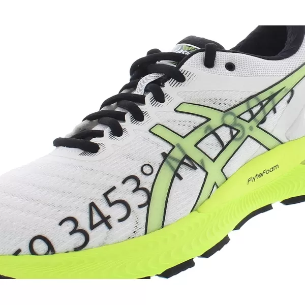 imageASICS Womens GelNimbus 22 LiteShow Running ShoesWhiteSafety Yellow