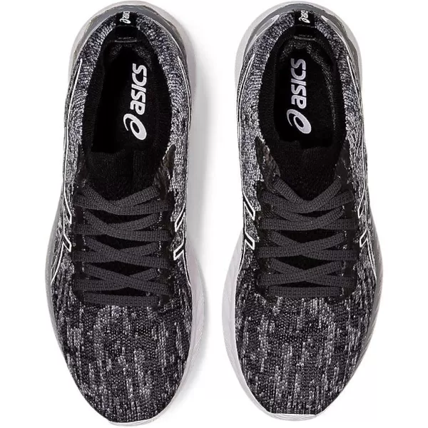 imageASICS Womens GelNimbus 23 Knit Running ShoesSheet RockBlack