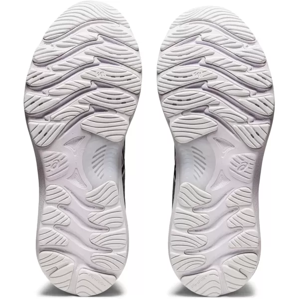 imageASICS Womens GelNimbus 23 Knit Running ShoesSheet RockBlack