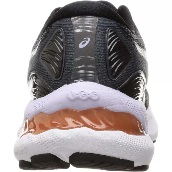 imageASICS Womens GelNimbus 23 Running ShoesBlack Carrier Grey