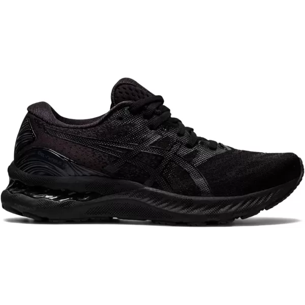 imageASICS Womens GelNimbus 23 Running ShoesBlackBlack