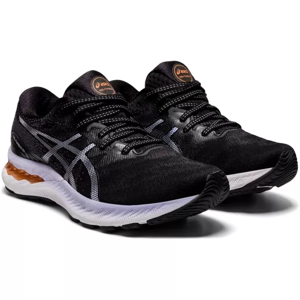 imageASICS Womens GelNimbus 23 Running ShoesBlackCarrier Grey