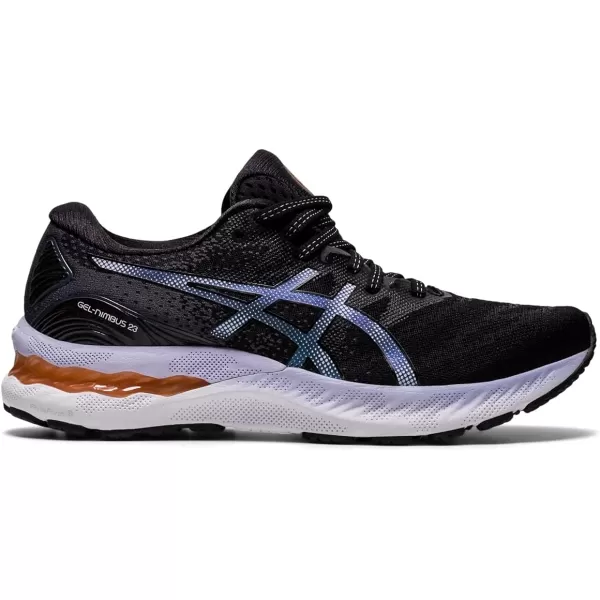 imageASICS Womens GelNimbus 23 Running ShoesBlackCarrier Grey