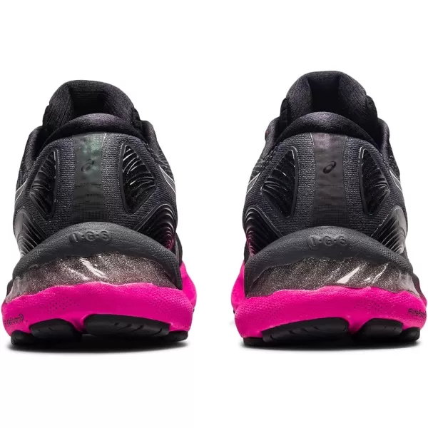 imageASICS Womens GelNimbus 23 Running ShoesBlackPure Silver