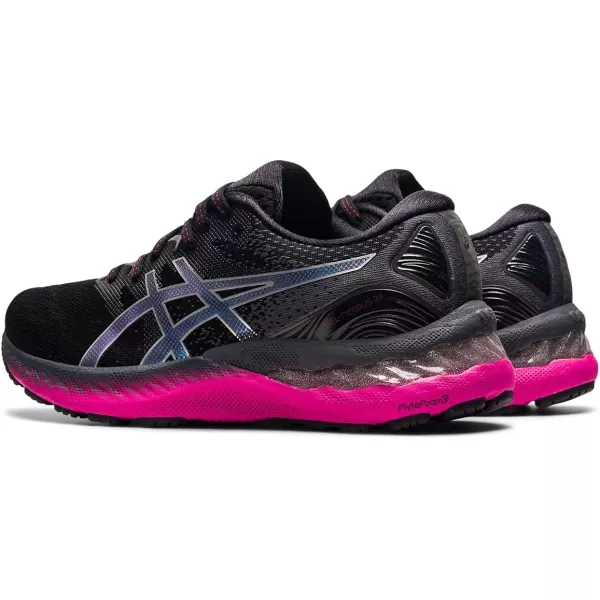 imageASICS Womens GelNimbus 23 Running ShoesBlackPure Silver