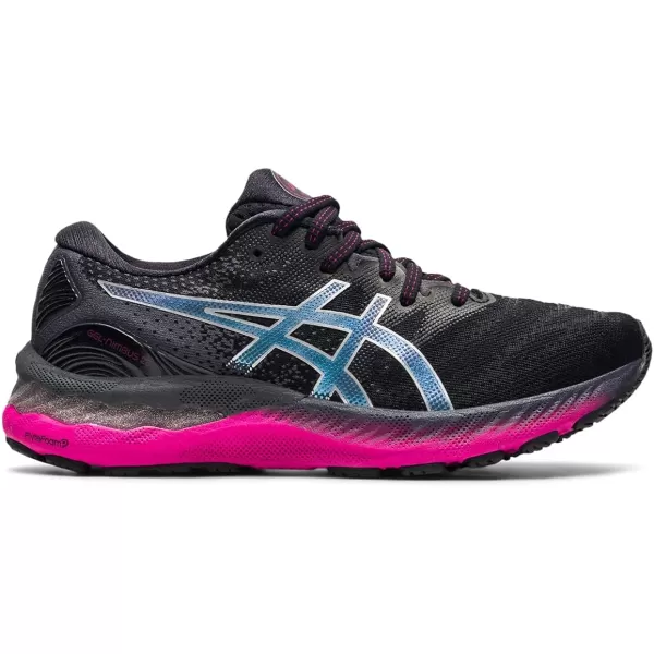 imageASICS Womens GelNimbus 23 Running ShoesBlackPure Silver