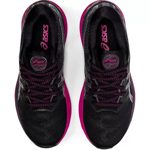 imageASICS Womens GelNimbus 23 Running ShoesBlackPure Silver