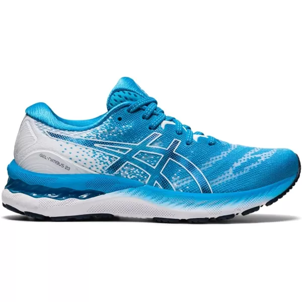 imageASICS Womens GelNimbus 23 Running ShoesDigital AquaWhite