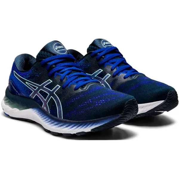 imageASICS Womens GelNimbus 23 Running ShoesFrench BlueFresh Ice
