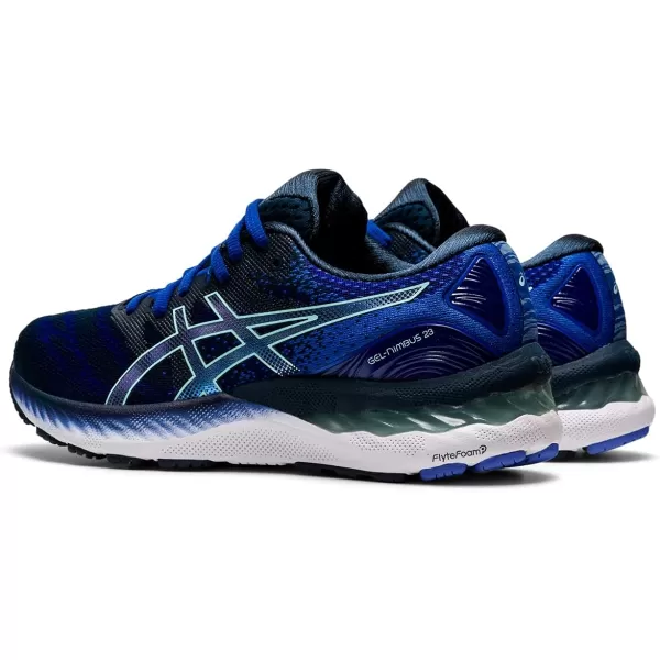 imageASICS Womens GelNimbus 23 Running ShoesFrench BlueFresh Ice
