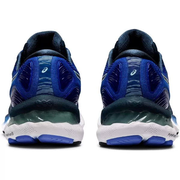 imageASICS Womens GelNimbus 23 Running ShoesFrench BlueFresh Ice