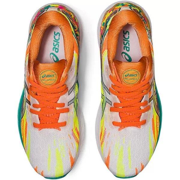 imageASICS Womens GelNimbus 23 Running ShoesHot PinkSour Yuzu