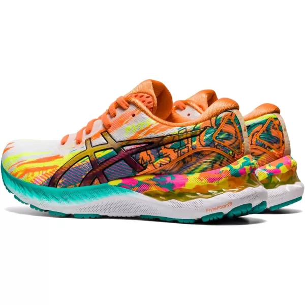 imageASICS Womens GelNimbus 23 Running ShoesHot PinkSour Yuzu