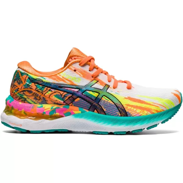 imageASICS Womens GelNimbus 23 Running ShoesHot PinkSour Yuzu