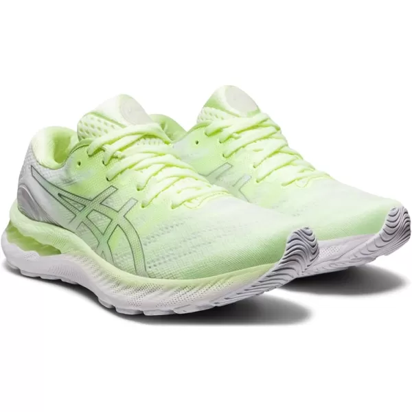 imageASICS Womens GelNimbus 23 Running ShoesIlluminate YellowPure Silver