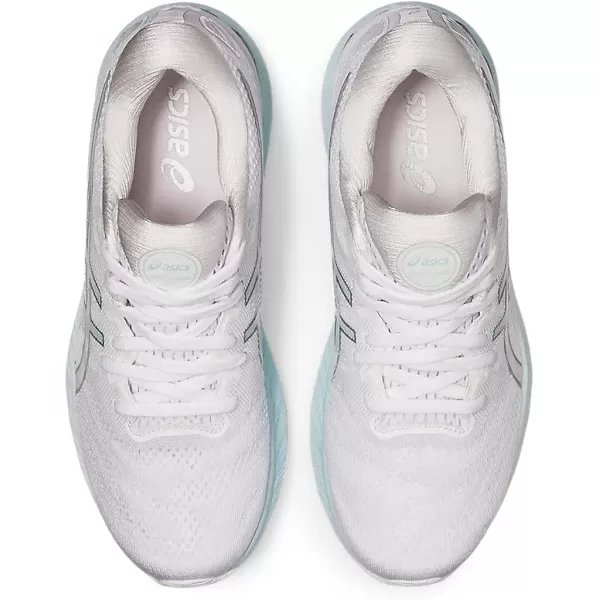 imageASICS Womens GelNimbus 23 Running ShoesWhitePure Silver
